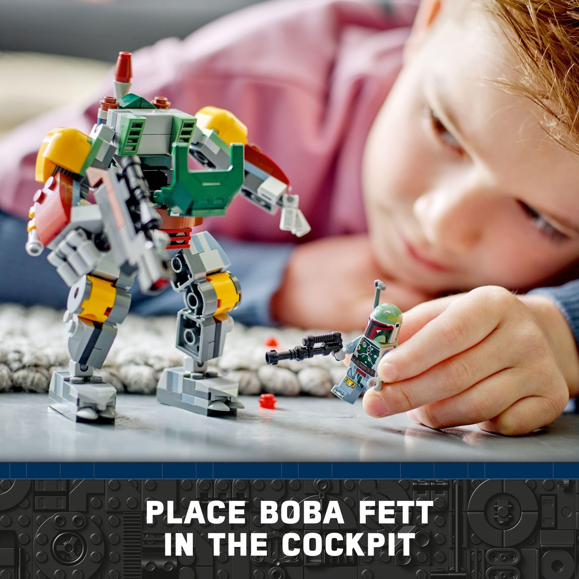 Amazon.com: LEGO Star Wars Boba Fett Mech Buildable Star